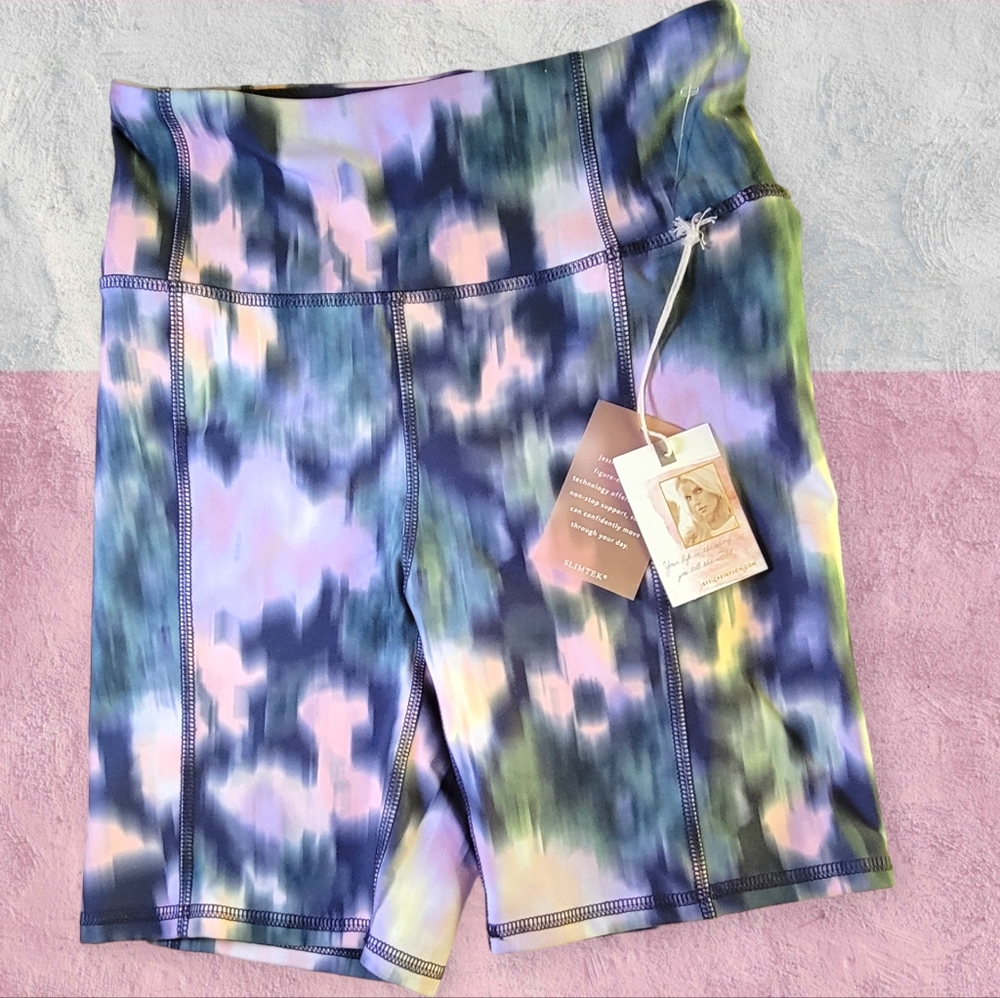 Jessica Simpson NWT Slimtek High-Waisted Small Yoga Shorts